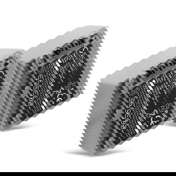 2x Batterie 1360mAh pour appareil photo Sony HDR-HC3 DCR-HC26 HC20 - Remplacement modèle NP-FP50 NP-FH50 FH30 FH70