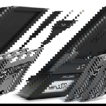 2x NB-2L NB-2LH BP-2L5 Camera Battery + Charger Set for Canon EOS 400D 350D Digital Regel XTi PowerShot G7 G9 S50 HG10 Legria HF R16 R106 MD235 700mAh Replacement Battery CB-2L CBC-NB2 LCD Smart Charger