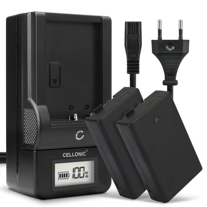 2x Pentax K-BC109 Batterie + Chargeur 1100mAh de CELLONIC