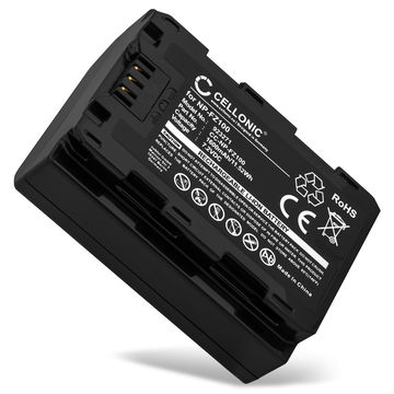 Batterij voor Sony A7 IV, Alpha 7 IV, A6700, A6600, A7S III, Alpha 9, Alpha 7R III NP-FZ100 Accu (1600mAh, 7.2V) van CELLONIC