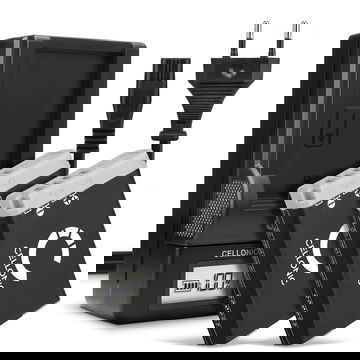 2x Batterij voor Canon PowerShot G7 X Mark II G1x Mark III G5 X G9 X / Canon NB-13L CB-2LHE 1010mAh + Oplader van CELLONIC