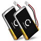 2x Accu 65358-01,64399-03 240mAh