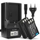 2x Accu EN-EL9 ENEL9a EN EL9e 1000mAh + Oplader