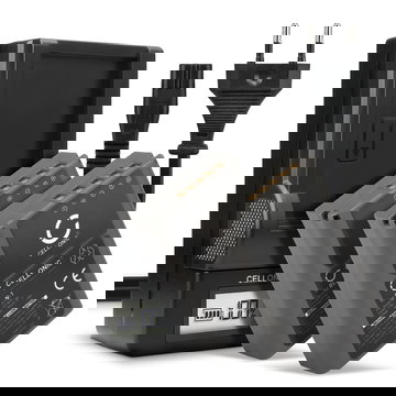 Pack de 2x batteries BLN-1 1140mAh pour appareil photo Olympus OM-D E-M1 OM-D E-M5 OM-D E-M5 Mark II Pen E-P5 PEN-F - Avec chargeur BCN-1 et câble d'alimentation