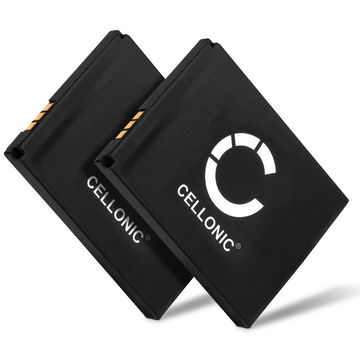 2x CELLONIC® Replacement Phone Battery for AVM Fritz!Fon MT-F Fritz! Fon C5 C2 M2 BAK130506 312BAT006 Battery MT-F Batteries 750mAh 