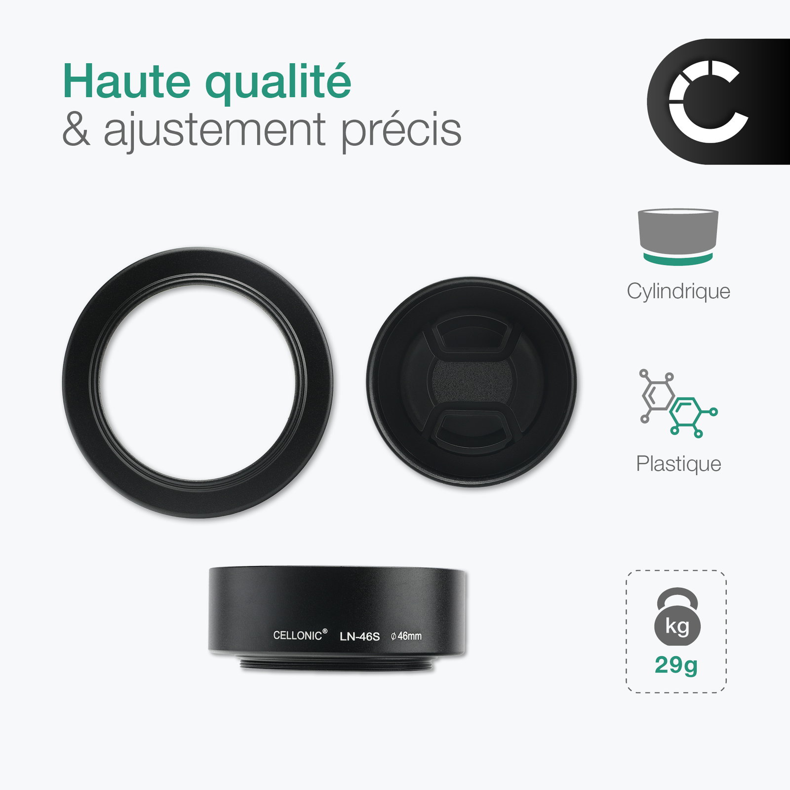 Pare-soleil Leica Soomp pour Summar 5 cm - FR