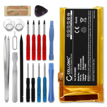 Batterie 616-0405,616-0407,P11G73-01-S01 240mAh pour Apple iPod nano 4 Generation A1285 - + kit d'outils