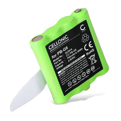Batterij voor Midland G8, G6, PMR446, M24, M48, M99, Reer 5006, Scopi, Alan 441 700mAh NiMH van CELLONIC