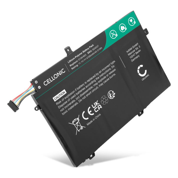 Lenovo ThinkPad L15 Batterie 11.1V 4100mAh de Cellonic