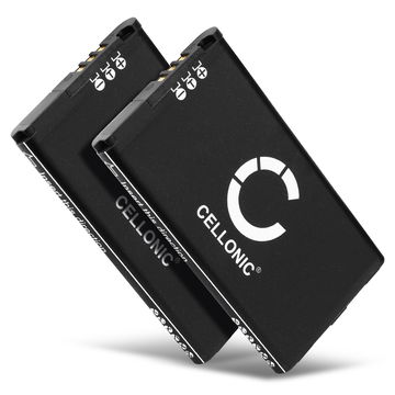 2x Batterij compatibel met Nintendo 3DS XL / New 3DS XL - SPR-001, SPR-003, SPR-A-BPAA-CO 1800mAh vervangende accu reservebatterij extra energie