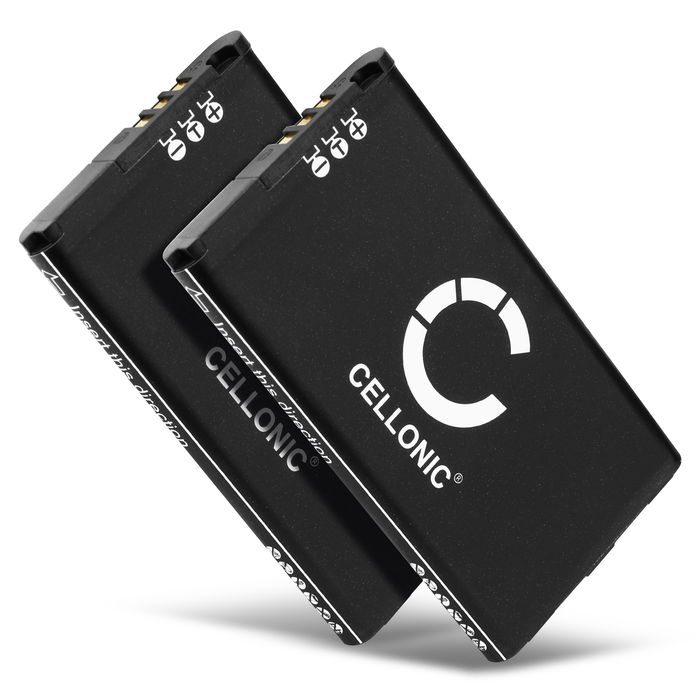 2x Batterij compatibel met Nintendo 3DS XL / New 3DS XL - SPR-001, SPR-003, SPR-A-BPAA-CO 1800mAh vervangende accu reservebatterij extra energie