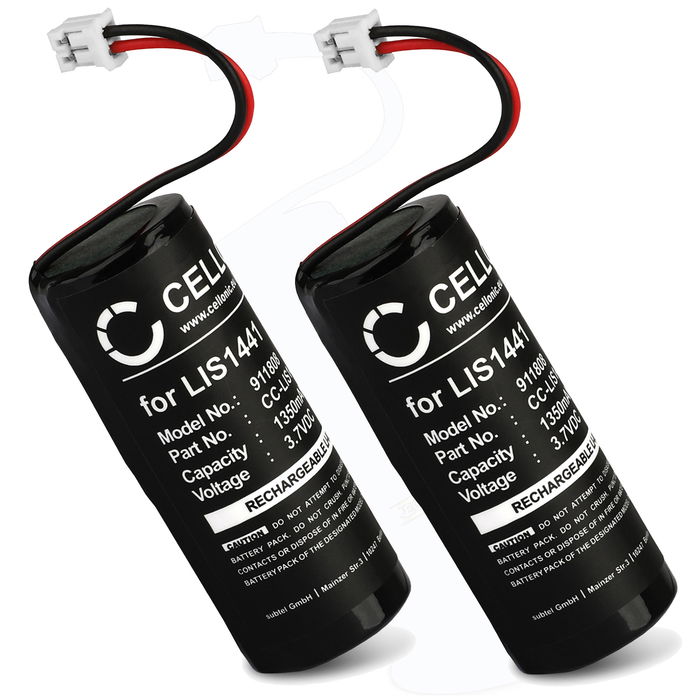 2x Sony LIS1441 Accu Batterij 1350mAh van CELLONIC