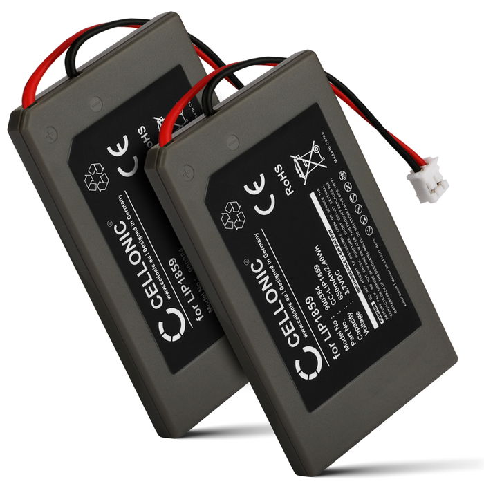 2x Sony PS3 SIXAXIS Wireless Controller Battery