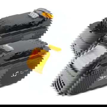 2x Batterie DCB142,DCB141, DCB140 4Ah pour Dewalt DCR020, DCR027, DCV82, DCR017,DCD730, DCR019 -