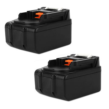 2x Batterij compatibel met Makita DMR115, DMR112, DDF482RFJ, DUR181Z - BL1830, BL1840, BL1850 4Ah vervangende accu reservebatterij extra energie
