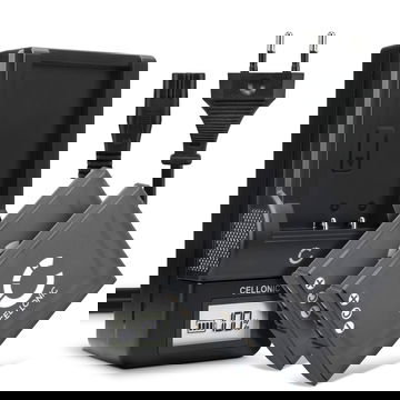 2x Accu voor Sony DSC-H50 H3 H7 H9 H10 H20 H55 H70 H90 DSC-HX9V HX5V HX7V HX10V HX20V DSC-W55 camera - NP-BG1 NP-FG1 900mAh + Oplader BC-CSGB BC-CSGC Vervangende batterij fototoeste, oplader, oplaadkabel