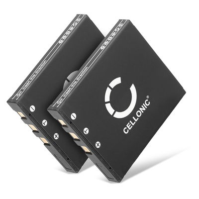 2x D-LI8 D-LI85 accu voor Pentax Optio S6 S7 S5i S5z S5n S4 S4i S SV SVi WP WPi W10 W20 A10 A20 A30 A36 A40 X T20 T10 E65 L20 - 850mAh vervangende accu voor camera