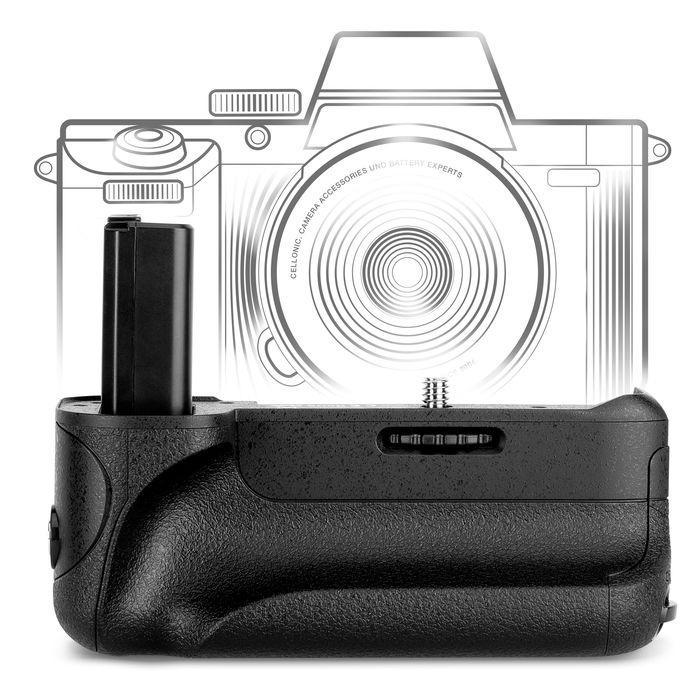 Sony A6000 Battery Grip battery grip BG-3D accuhouder voor NP-FW50 - vertical grip portret modus en ontspanner