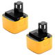 2x Accu EY9101,9001,EY9006,EY9106,EY9200,EY9200B 3000mAh