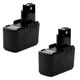 2x 3000mAh 12V
