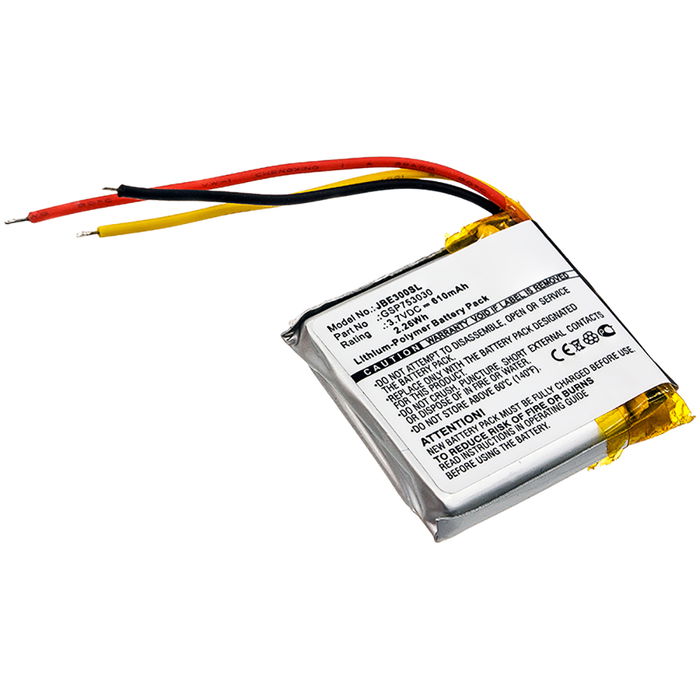 JBL GSP753030 Batterie 610mAh de subtel