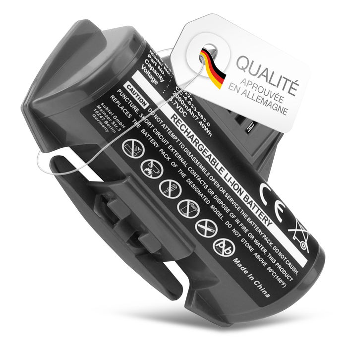 Karcher WV7 Batterie 2000mAh de subtel