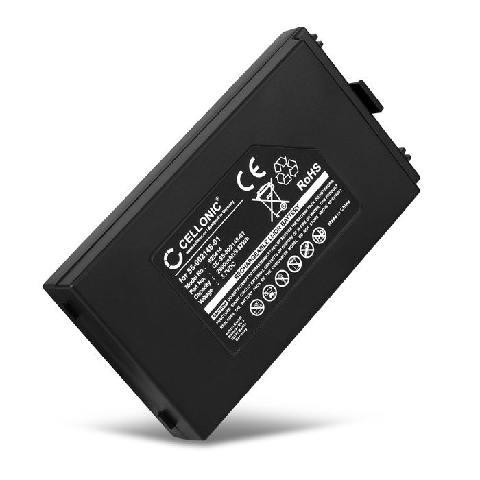 vervangende batterij 55-002148-01, 55-021152-02, 55-060117-05 compatibel met Motorola Symbol MC30, Symbol MC3000 - accu 2600mAh vervangende accu barcodescanner streepjescode