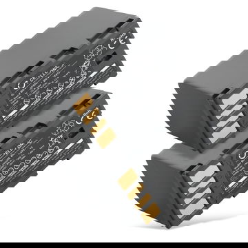 2x BN-VF808 BN-VF815 BN-VF823 accu voor JVC GY-HM100 GS-TD1 GZ-MG120 -MG130 -MG275 -MG330 -MG340 -MG465 -MG530 GZ-HD7 GZ-MS95 - 2250mAh vervangende accu voor camera