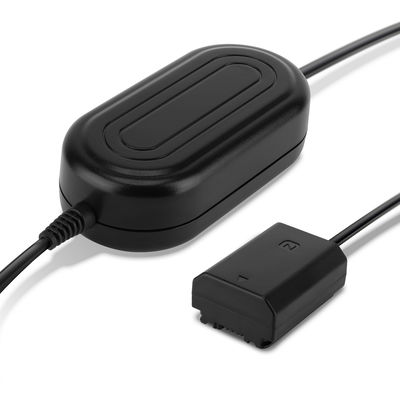Vervangende AC adapter voor Sony Alpha 7 IV, 7C, 7S II, 7R III, Alpha 9, Alpha 6600 AC-adapter AC-FZ100 DC-koppeling – Dummybatterij – Batterij-eliminator van subtel