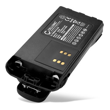 7.2V vervangende batterij HNN9008A, PMNN4151AR voor Motorola GP320, GP328, GP338, GP340, GP360, GP380, GP1280 walkie talkie - 1800mAh reserve accu portofoon