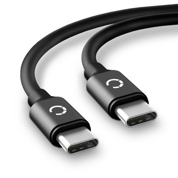 Câble USB C Type C de 2m pour montre Sony Xperia 1 II, III, Xperia 5 II, III, Xperia 10 II, III XZ2, XZ3, XZ1 Compact data et charge 3A noir en PVC