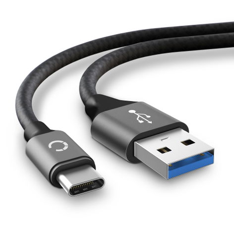 Câble USB-C (Type-C) / USB A 2m CELLONIC Samsung Galaxy S25 Ultra, S25, S26, S26 Ultra, S24