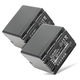 2x 3400mAh 3.7V