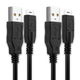 2x Datakabel 14 Pin Connector naar USB A, 2m