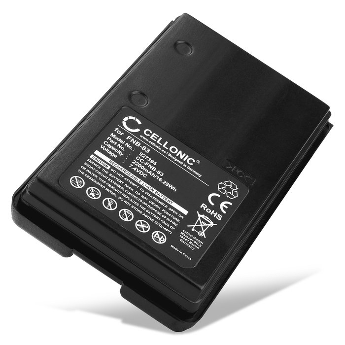 Yaesu FT-60R Accu Batterij 2200mAh van CELLONIC