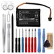 1x Battery (800mAh, 3.7V) + Tool-kit