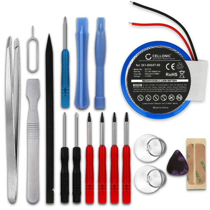 Garmin PD3032 Batterie + kit d'outils 200mAh de CELLONIC