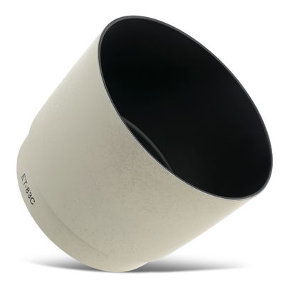 ET-83C Camera Zonnekap voor Canon EF 100-400 mm 1:4,5-5,6L IS USM, EF 100-400 mm 1:4,5-5,6L II IS USM – Plastic bajonet Tulp / Petal Zonnekap van CELLONIC