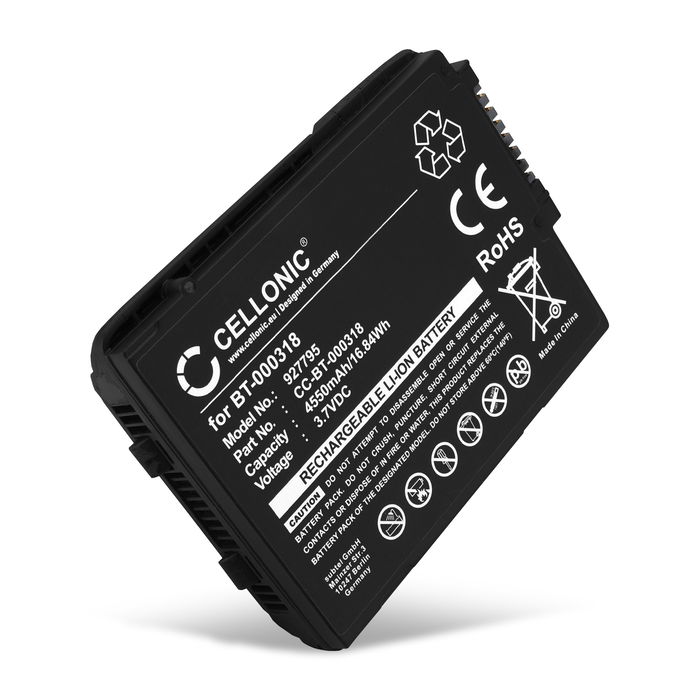 Batterie pour Motorola TC70, TC75 4550mAh 3.7V de CELLONIC