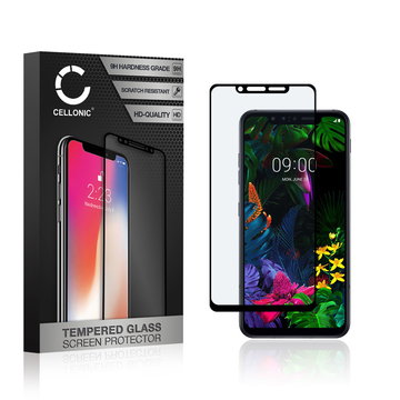 Protection d'écran en verre pour smartphone LG G8s ThinQ (3D Case-friendly, haute résistance 9H, 0,33mm, Full Glue)
