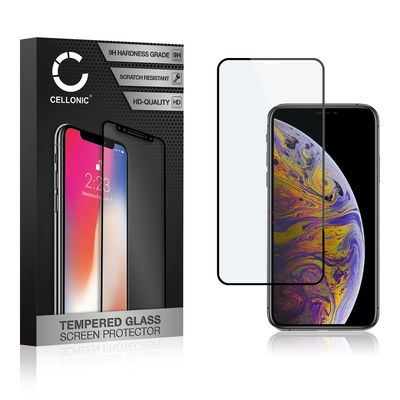 Protection d'écran en verre pour smartphone iPhone 11 Pro Max / iPhone Xs Max (3D Case-friendly, haute résistance 9H, 0,33mm, Full Glue)