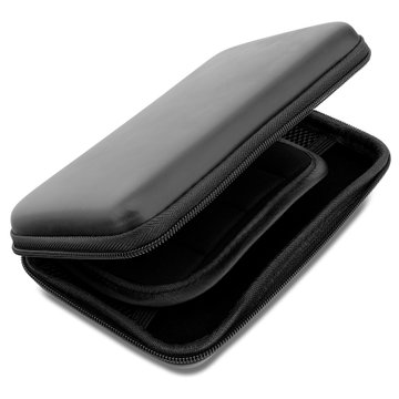 Housse de protection pour Nintendo 3DS XL, DSi XL, New 2DS XL, Retroid Pocket 2 Plus & Analogue Pocket – Étui robuste en noir