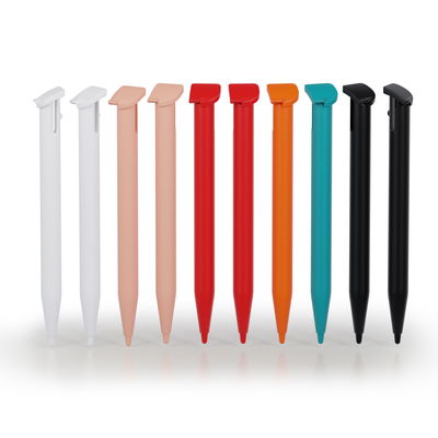 Pack de 10x stylets de couleur compatibles avec Nintendo New 2DS XL - stylet écran tactile haute précision pour jouer à vos jeux vidéo sans rayer l'écran