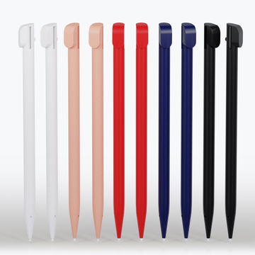 Set: 10 x stylus pen - snel reagerende reserve pen, compatibel met Nintendo 2DS penhouder - vervangende aanraak stift, Pointer voor touchscreen - tekenstift - Aanraakscherm point