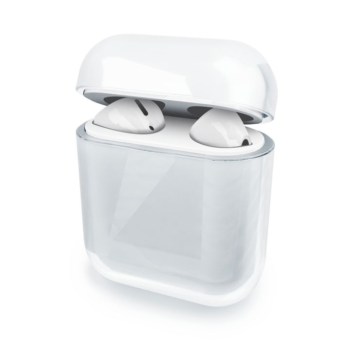 Doorzichtige beschermhoes voor Apple Airpods 2 - Chrystal Clear Protector Case - Transparant doorzichtig - Bluetooth earbudcase Oordopjes Bescherming - hoesje