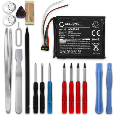 Batterie 361-00050-03,361-00050-10 800mAh pour Garmin Edge 510 - + kit d'outils