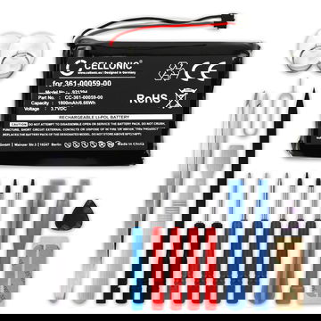 Batterie 361-00059-00 1800mAh pour Garmin Zumo 350 - + kit d'outils