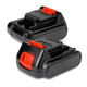 2x Accu BL1114, BL1314, BL1514 2500mAh