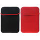 subtel Laptoptas zwart rood Neopreen