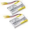 2x Batterie 250mAh